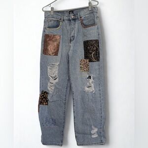 BDG Cowboy Jeans with Patchwork